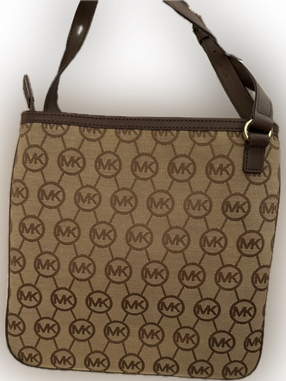 💥MOVING SALE💥Michael Kors Kempton Signature Large Pocket Crossbody. NWOT - Picture 3 of 13